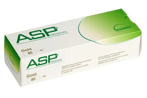 ASP Original Dauernadeln Gold 80er Packung