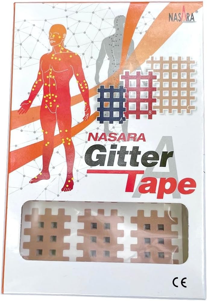 Nasara Gittertape, Beige