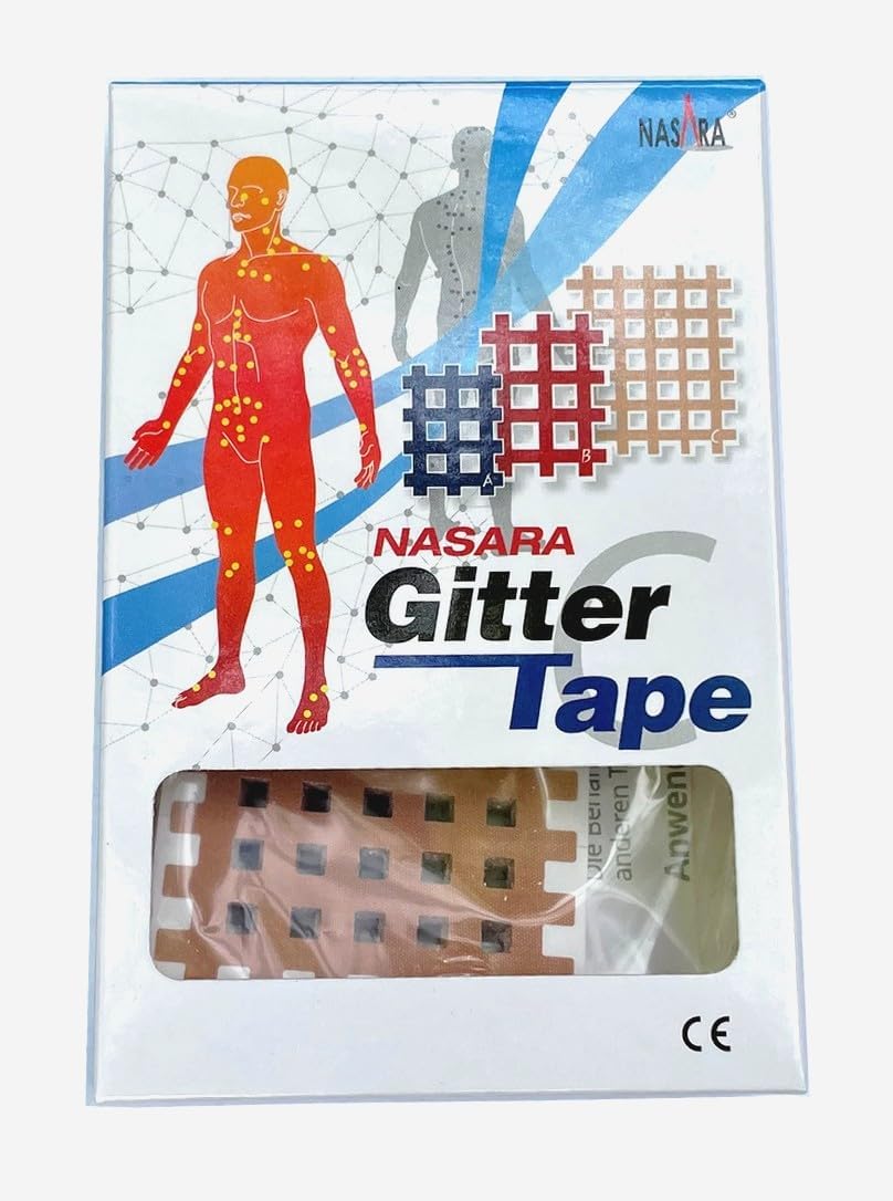 Nasara Gittertape, Beige