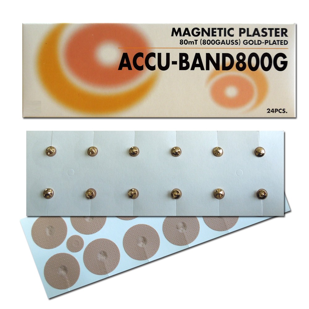 Accu Band 800 Gauss, vergoldet