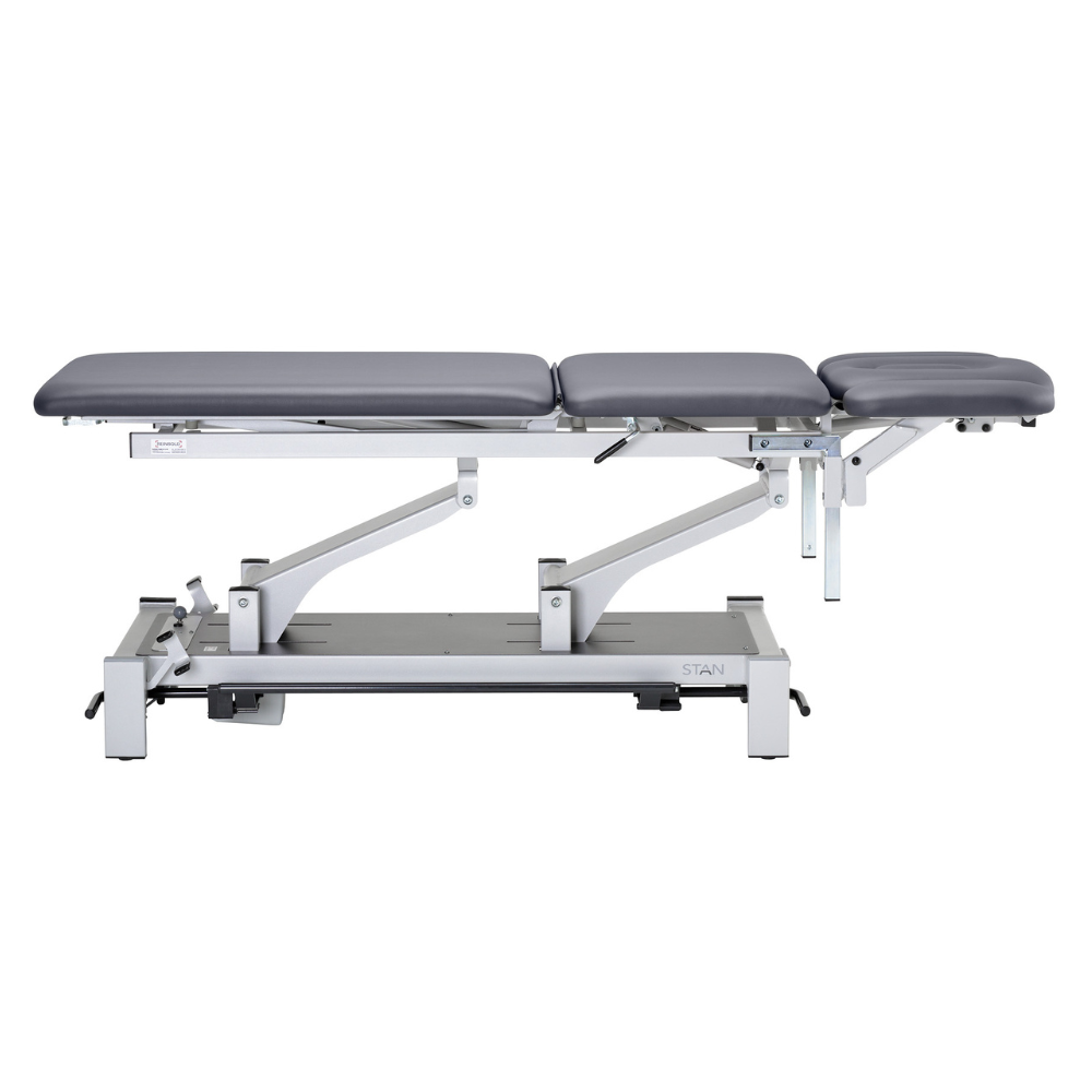 Therapieliege STAN 3 – Behandlungsliege elektrisch mit Handschalter/Fussschalter