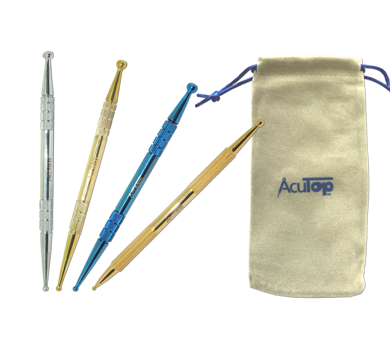 Akupressurstift 4er Set -  AcuTop APM