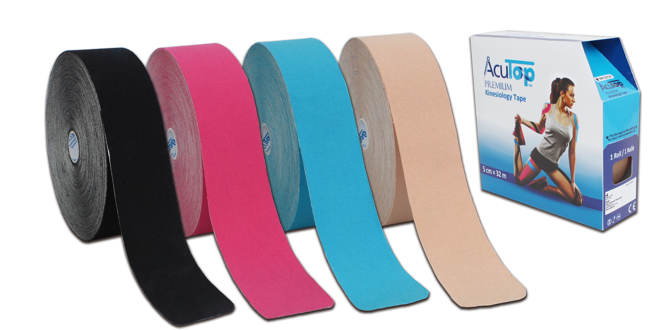 AcuTop Kinesiology Tape Premium 5 cm x 32 m