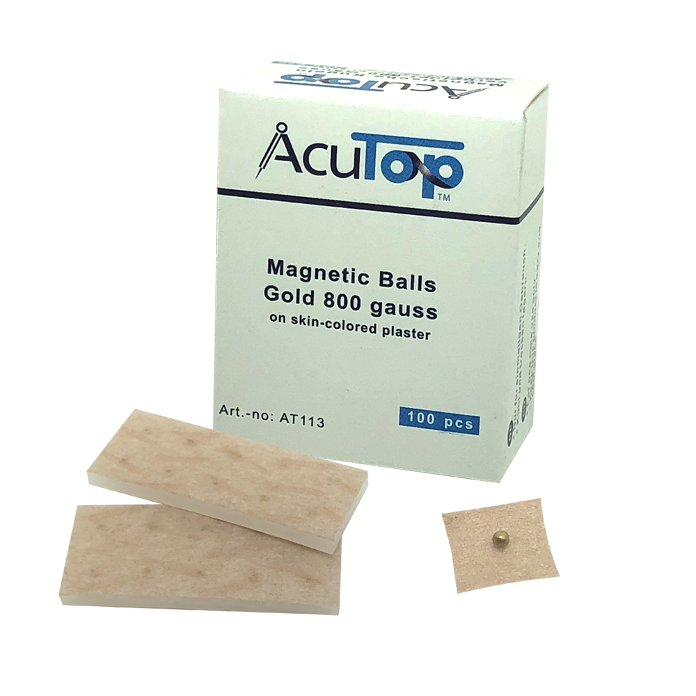 AcuTop® Magnetische Ohrkugeln, Gold